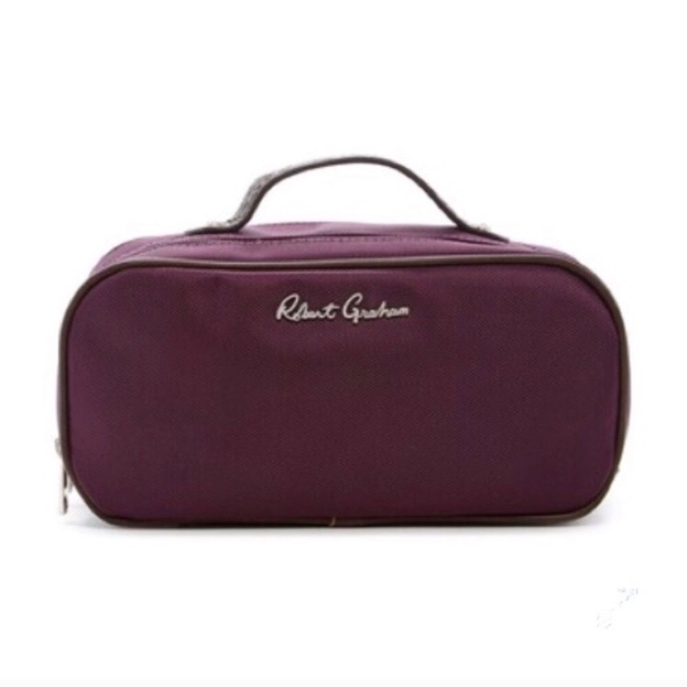 New Robert Graham Leo Dopp Nylon Toiletry Bag